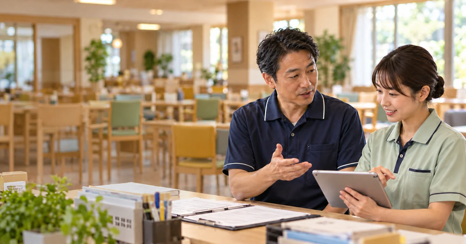 社会福祉・介護:記録と連携は、どうすれば現場の負担を抑えて進められるのか?の記事イメージ(AI生成イメージ)