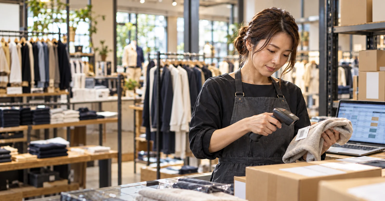 小売:店舗とECの在庫は、どうすれば同じ情報で確かめられるのか?の記事イメージ(AI生成イメージ)