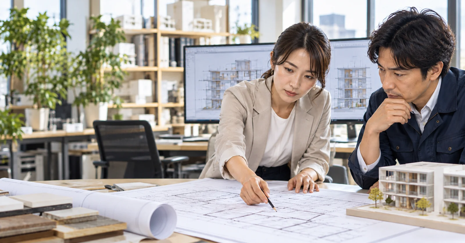 建築:設計の食い違いは、どうすれば施工前に解消できるのか?の記事イメージ(AI生成イメージ)